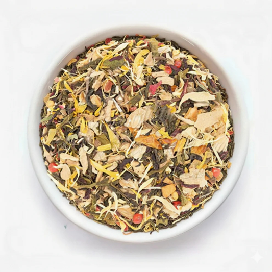 Spicy Ginger Pineapple Tea
