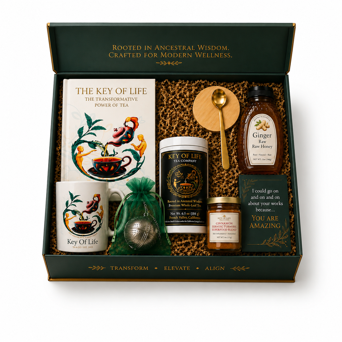 The Key of Life Book Bundle ( The Transformative Power of Tea )